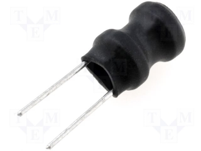 Дросел COIL1.2 Дросел: жичен; THT; 1,2mH; 600mA; 2,5?; ±10%; Растер:5mm; вертикален